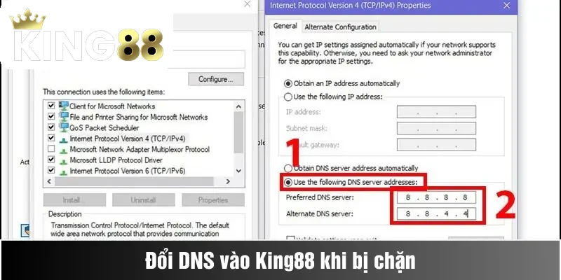 Cách vào King88 khi bị chặn đơn giản nhất