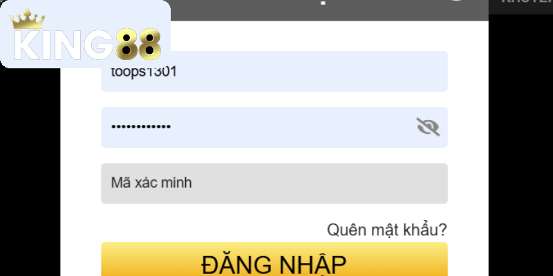 Cách đăng nhập King88 nhanh chóng cho người chơi mới