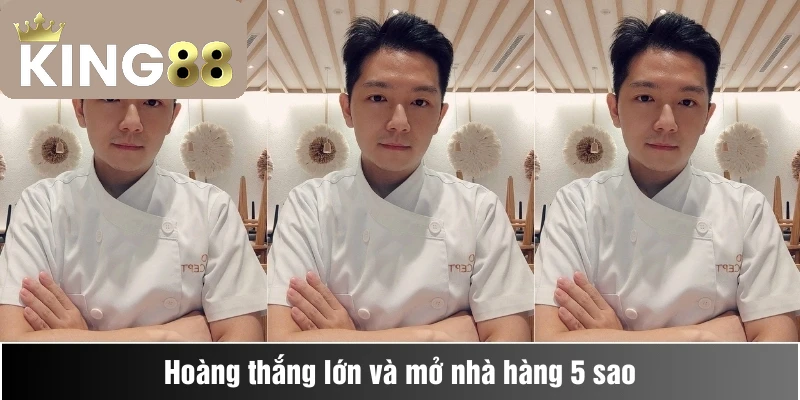 Trải qua bao khó khăn, Hoàng đã nếm trái ngọt